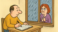 Vic: Mož piše dnevnik, žena pa depresivna