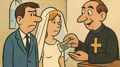 Vic: Mlad par vpraša župnika za ceno