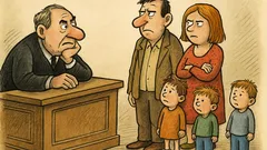 Vic: Mož in žena sta na sodišču