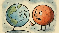 Vic: Mars vpraša Zemljo, zakaj je bleda