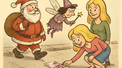 Vic: Božiček, vila in blondinka najdejo bankovec