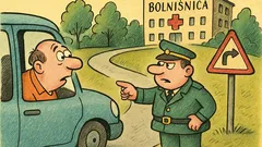 Vic: »Oprostite, kako pridem do bolnišnice?«