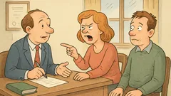 Vic: Odvetnik vpraša klientko, zakaj ločitev