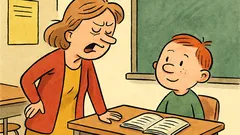 Vic: Učiteljica reče Bučku, da bi bila mama