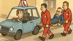 Vic: "Tone, slišal sem, da imaš izpit..."