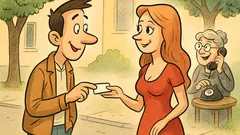 Vic: Ko me moški prosi za številko...