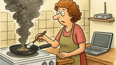 Vic: pride nova pametna ponev v kuhinjo