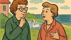 Vic: Malomeščanska soseda opravljata pred blokom