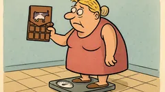 Vic: Šele ko stopiš na tehtnico…