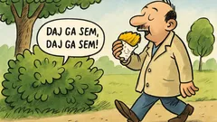 Vic: Zadnjič v parku v miru jem burek