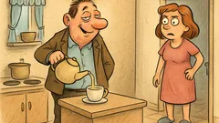 Vic: Pride mož malo nalit domov