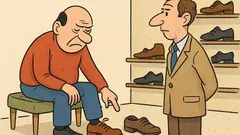 Vic: Ti čevlji so mi preozki