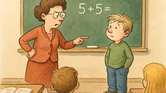 Vic: Učiteljica vpraša Janezka, koliko je 5+5?