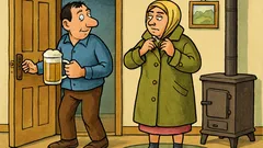 Vic: Gorenjec reče ženi, naj si plašč