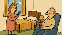 Vic: Žena pošlje možu SMS "Danes imam rojstni"