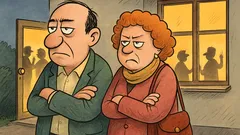 Vic: Pred zabavo žena reče, da noče iti