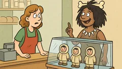 Vic: Kanibalka pride v trgovino in vpraša