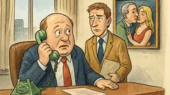 Vic: Odvetnik pokliče bogatega klienta z novico