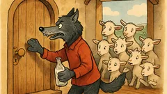 Vic: Potrka volk na vrata sedmih kozličkov