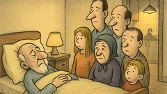 Vic: Gorenjec na smrtni postelji vpraša ženo