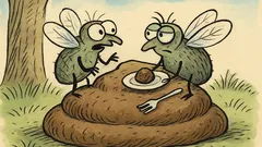 Vic: Muhi se sprehajata po dreku in