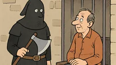 Vic: Rabelj pred usmrtitvijo vpraša obsojenca