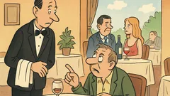 Vic: Gospod natakar, kdo je gospod pri sosednji…