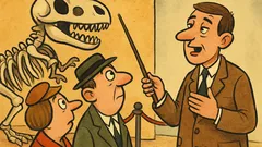 Vic: Vodič razlaga, da je dinozaver star