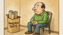 Vic: Kupil sem samolepilne tapete, zdaj pa...