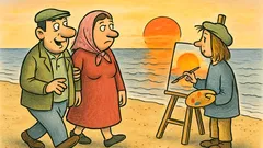 Vic: Mujo pelje ženo po plaži