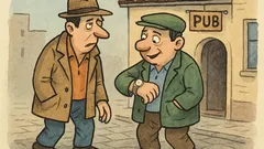 Vic: Dva žeparja prideta iz gostilne...