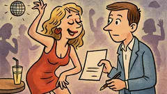 Vic: Mlada dama, pijana, pleše v klubu