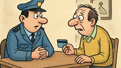 Vic: Policaj vpraša moža o kreditni kartici