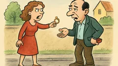 Vic: Nočem skopuha, vračam ti prstan...