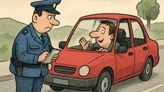 Vic: Policist pri kontroli reče vozniku…