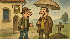 Vic: Tone sreča pred gostilno Lojzeta