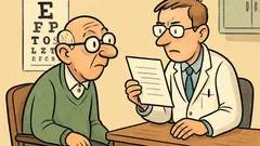 Vic: Prispel je izvid okulističnega pregleda vaših oči