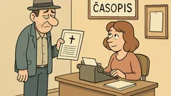 Vic: Mujotu umre žena, gre v časopis