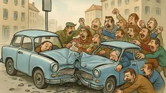 Vic: Leta 1984 se zaletita dva Trabanta