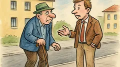 Vic: Zakaj pa hodiš s pomočjo palice?