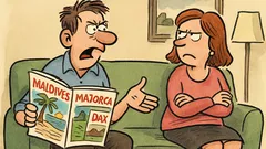 Vic: Z ženo sva se prepirala glede dopusta