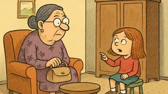 Vic: Teta Olga že pol ure sedi