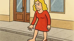 Vic: Kaj pomeni blondinka z eno boso nogo?