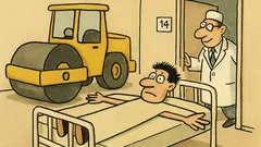 Vic: Milana povozi valjar, obiščete ga v Izoli