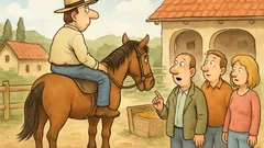 Vic: Na kmečkem turizmu turisti opazijo čudaškega Joža