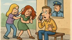 Vic: Pokličem 113, dve punci se tepe