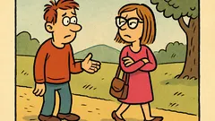 Vic: Si pustil dekle, ker nosi očala?