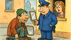 Vic: Klošar najde ogledalo in kliče policijo