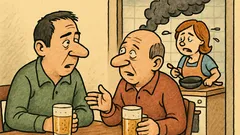 Vic: Se pogovarjata prijatelja o kuhanju...