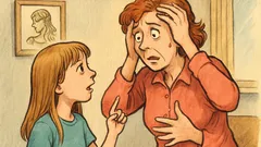 Vic: Dvanajstletna hčerka reče mami o devici